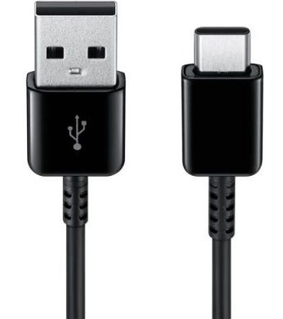 Samsung USB-A / USB-C 1,5m ern kabel bulk (EP-DW700CBE) Sleva 15% na organizr kabel  
