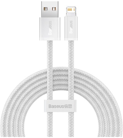 Baseus Dynamic Series USB-A / Lightning 2m opleten bl kabel Sleva 15% na organizr kabel