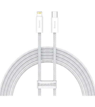 Baseus Dynamic Series USB-C / Lightning 2m opleten bl kabel Sleva 15% na organizr kabel  