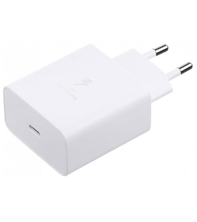 Samsung 65W nab�je�ka USB-C bez kabelu b�l�, bulk (EP-TA865EWE) Tech-Protect PC6X6 prodlu�ovac� kabel 2m 6x z�suvka, 3x USB-A 3x USB-C 