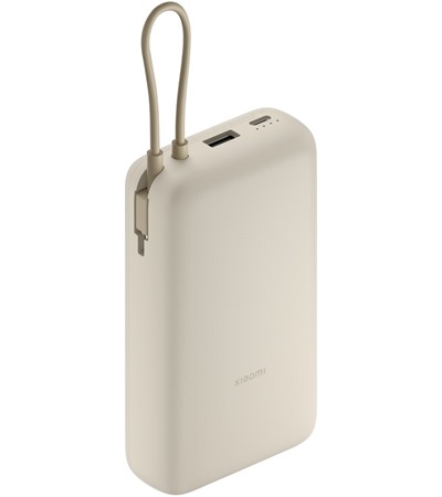 Xiaomi powerbanka 33W 20000mAh s integrovanm kabelem bov Tech-Protect PC6X6 prodluovac kabel 2m 6x zsuvka, 3x USB-A 3x USB-C 