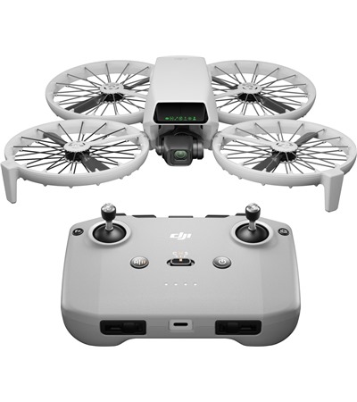 DJI Flip s ovladaem DJI RC-N3 DJI Care Refresh ron prodlouen zruka pro DJI Flip ,Tech-Protect PC6X6 prodluovac kabel 2m 6x zsuvka, 3x USB-A 3x USB-C 