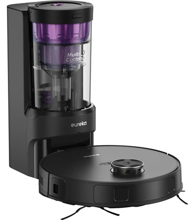 Eureka E20 Plus robotick vysava se samoitnm ern Tech-Protect PC6X6 prodluovac kabel 2m 6x zsuvka, 3x USB-A 3x USB-C 