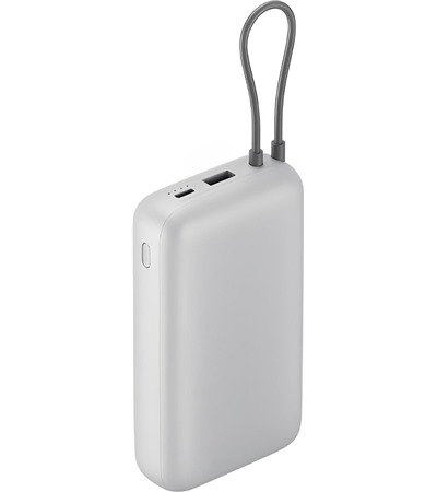 Xiaomi powerbanka 22.5W 20000mAh s integrovanm kabelem ed Tech-Protect PC6X6 prodluovac kabel 2m 6x zsuvka, 3x USB-A 3x USB-C 