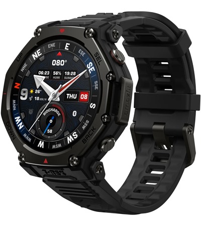 Amazfit T-Rex 3 Pro 48mm Black Gold TP tvrzen sklo pro Amazfit T-Rex 3 Pro ir (2ks) 