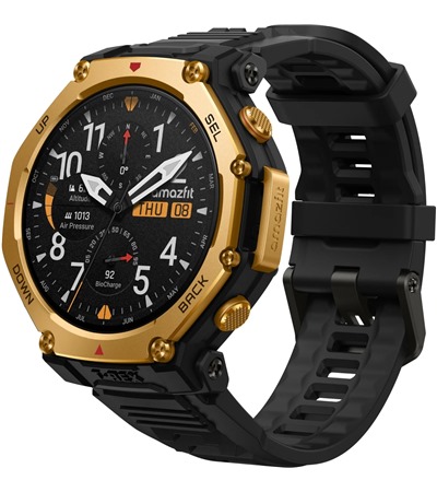 Amazfit T-Rex 3 Pro 48mm Black Gold TP tvrzen sklo pro Amazfit T-Rex 3 Pro ir (2ks) 