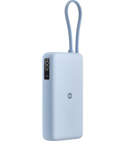 Xiaomi powerbanka 67W 20000mAh s integrovan�m kabelem modr� Tech-Protect PC6X6 prodlu�ovac� kabel 2m 6x z�suvka, 3x USB-A 3x USB-C 