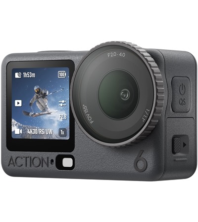 DJI Osmo Action 6 Standard Combo Tech-Protect PC6X6 prodluovac kabel 2m 6x zsuvka, 3x USB-A 3x USB-C 