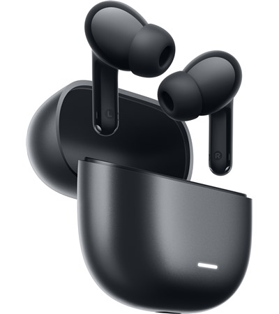 Xiaomi Redmi Buds 8 Lite bezdr�tov� sluch�tka s aktivn�m potla�en�m hluku �ern� Tech-Protect PC6X6 prodlu�ovac� kabel 2m 6x z�suvka, 3x USB-A 3x USB-C 