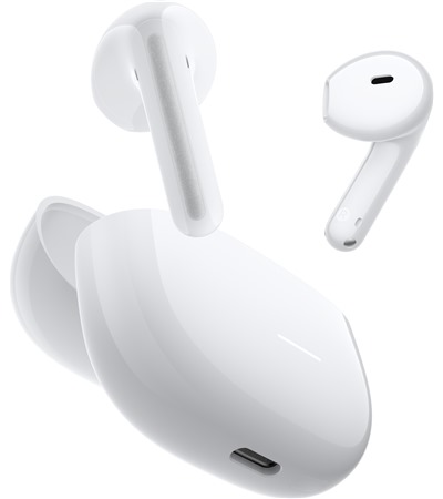 Xiaomi Redmi Buds 8 Active bezdr�tov� sluch�tka b�l� Tech-Protect PC6X6 prodlu�ovac� kabel 2m 6x z�suvka, 3x USB-A 3x USB-C 