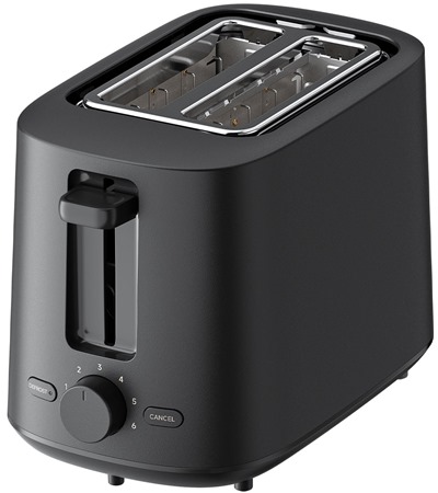 Xiaomi Toaster topinkova ern Tech-Protect PC6X6 prodluovac kabel 2m 6x zsuvka, 3x USB-A 3x USB-C 