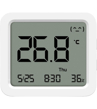 Xiaomi Smart Temperature and Humidity Monitor 3 senzor teploty a vlhkosti bl Tech-Protect PC6X6 prodluovac kabel 2m 6x zsuvka, 3x USB-A 3x USB-C 