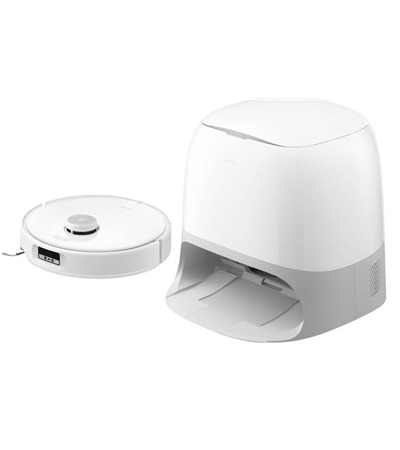 Roborock Qrevo Curv robotick� vysava� se samo�i�t�n�m b�l� Tech-Protect PC6X6 prodlu�ovac� kabel 2m 6x z�suvka, 3x USB-A 3x USB-C 