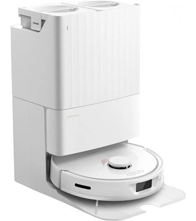 Roborock Qrevo S robotick vysava se samoitnm ern Tech-Protect PC6X6 prodluovac kabel 2m 6x zsuvka, 3x USB-A 3x USB-C 