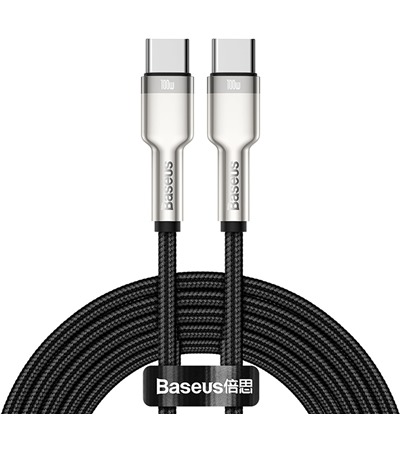 Baseus Cafule Series USB-C / USB-C 100W 2m opleten� �ern� kabel Sleva 15% na organiz�r kabel�  