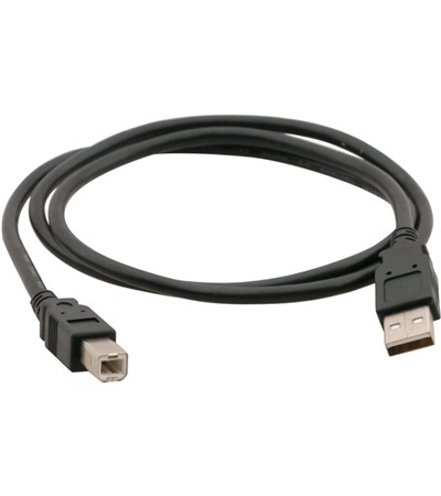 C-TECH USB-A / USB-B 3m ern kabel Sleva 15% na organizr kabel
