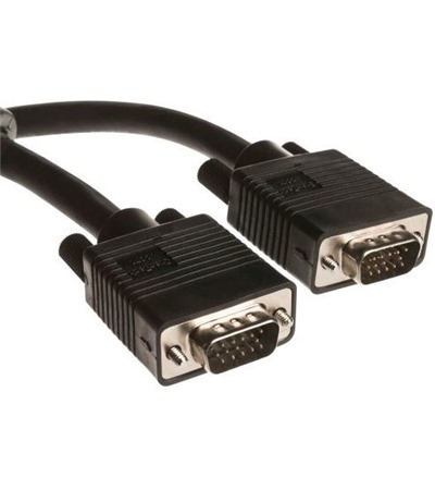 C-TECH VGA / VGA 1.8m ern kabel Sleva 15% na organizr kabel  