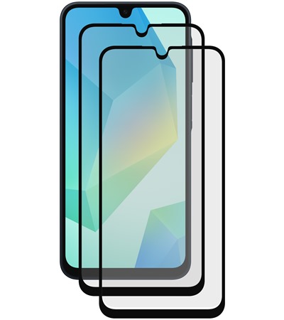 CELLFISH DUO 5D tvrzen sklo pro Samsung Galaxy A16 / A16 5G / A26 5G / A17 4G / A17 5G  Full-Frame ern 2ks