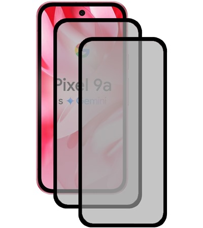CELLFISH DUO 5D tvrzen sklo pro Google Pixel 9a Full-Frame ern 2ks