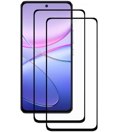 CELLFISH DUO 5D tvrzen� sklo pro vivo V40 SE 4G / 5G Full-Frame �ern� 2ks