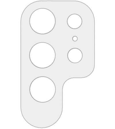 CELLFISH Lens tvrzen� sklo fotoapar�tu pro Motorola Moto G75 5G �ir�