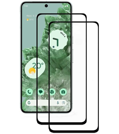 CELLFISH DUO 5D tvrzen� sklo pro Google Pixel 8a Full-Frame �ern� 2ks