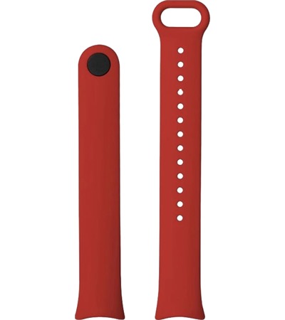 CELLFISH silikonov emnek pro Xiaomi Smart Band 8 / 9 / 10 erven Druhy emnek zdarma 