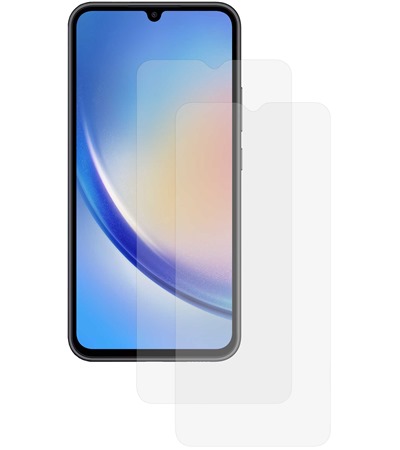 CELLFISH DUO 2,5D tvrzen� sklo pro Samsung Galaxy A34 5G �ir� 2ks SLEVA na Lens 100% 