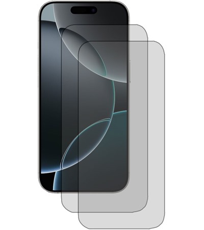 CELLFISH DUO 2,5D tvrzen sklo pro Apple iPhone 16 Pro / 17 / 17 Pro  ir 2ks SLEVA 100% na lens 