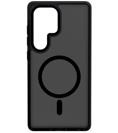 CELLFISH zadn kryt s podporou MagSafe pro Samsung Galaxy S25 Ultra zelen SLEVA 100% na lens 