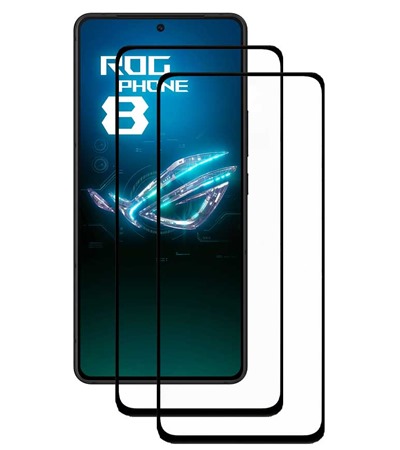 CELLFISH DUO 5D tvrzen sklo pro ASUS ROG Phone 8 / 8 Pro / Zenfone 11 Ultra Full-Frame ern 2ks