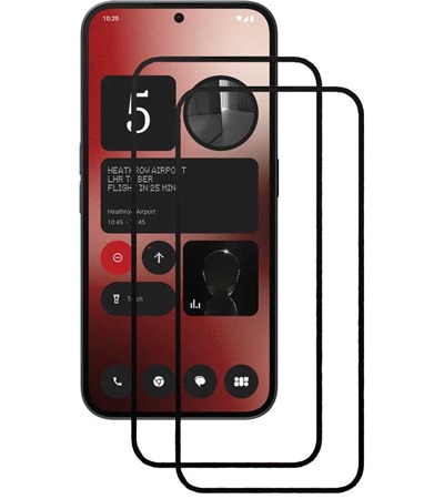 CELLFISH DUO 5D tvrzen sklo pro Nothing Phone (2a) Full-Frame ern 2ks