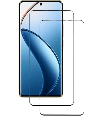 CELLFISH DUO 5D tvrzen� sklo pro realme 12 Pro / 12 Pro+ Full-Frame �ern� 2ks