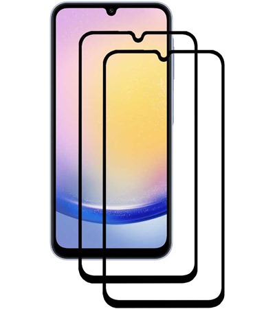 CELLFISH DUO 5D tvrzen sklo pro Samsung Galaxy A25 5G Full-Frame ern 2ks