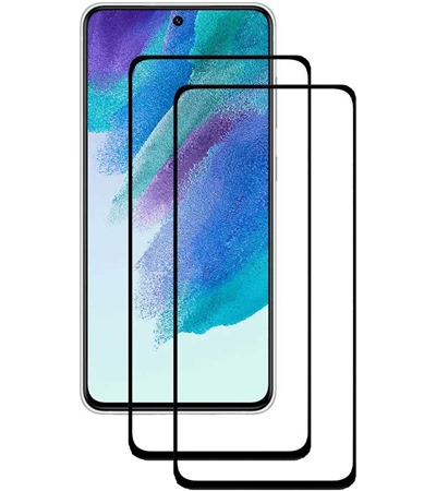 CELLFISH DUO 5D tvrzen sklo pro Samsung Galaxy S21 FE Full-Frame ern 2ks