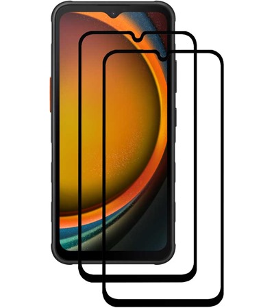 CELLFISH DUO 5D tvrzen sklo pro Samsung Galaxy Xcover7 Full-Frame ern 2ks
