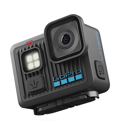 GoPro LIT HERO ak�n� kamera �ern� Tech-Protect PC6X6 prodlu�ovac� kabel 2m 6x z�suvka, 3x USB-A 3x USB-C 