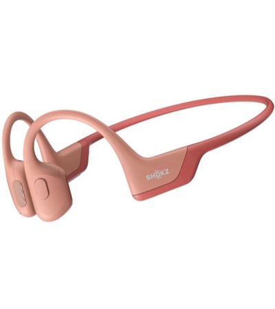 Shokz OpenRun Pro bezdrátová sportovní open-ear sluchátka růžová ZDARMA držák na kolo pro mobilní telefon ,SLEVA na FIXED 20W nabíječka s PD