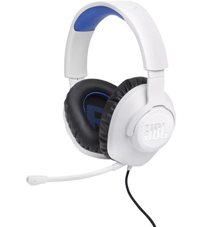 JBL Quantum 100P Console nhlavn hern sluchtka pro PlayStation 5 a dal konzole bl Tech-Protect PC6X6 prodluovac kabel 2m 6x zsuvka, 3x USB-A 3x USB-C 