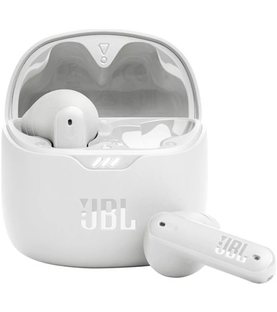 JBL Tune Flex bezdrtov sluchtka s aktivnm potlaenm hluku bl Tech-Protect PC6X6 prodluovac kabel 2m 6x zsuvka, 3x USB-A 3x USB-C 