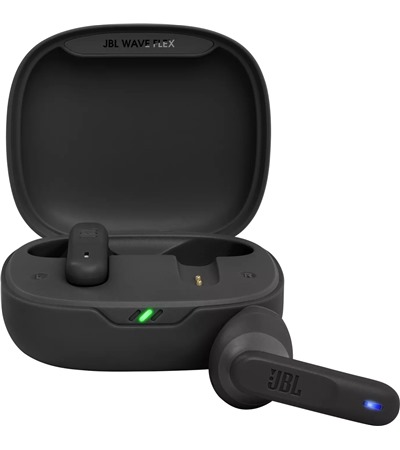 JBL Wave Flex bezdr�tov� sluch�tka modr� Tech-Protect PC6X6 prodlu�ovac� kabel 2m 6x z�suvka, 3x USB-A 3x USB-C 