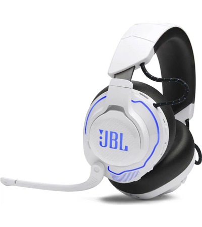 JBL Quantum 910P hern bezdrtov sluchtka bl Tech-Protect PC6X6 prodluovac kabel 2m 6x zsuvka, 3x USB-A 3x USB-C 