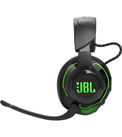 JBL Quantum 910X hern bezdrtov sluchtka ern Tech-Protect PC6X6 prodluovac kabel 2m 6x zsuvka, 3x USB-A 3x USB-C 