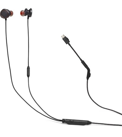 JBL Quantum 50C hern sluchtka s USB-C ern Tech-Protect PC6X6 prodluovac kabel 2m 6x zsuvka, 3x USB-A 3x USB-C 