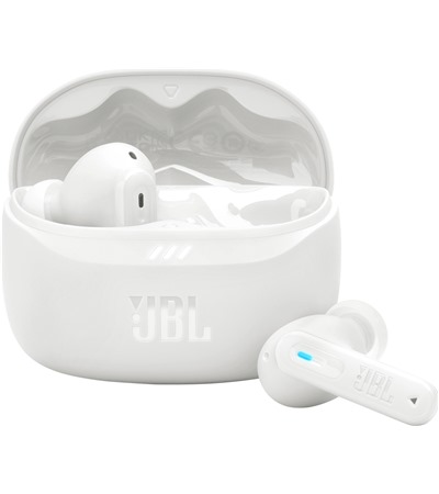 JBL Tune Beam 2 bezdr�tov� sluch�tka s aktivn�m potla�en�m hluku b�l� Tech-Protect PC6X6 prodlu�ovac� kabel 2m 6x z�suvka, 3x USB-A 3x USB-C 