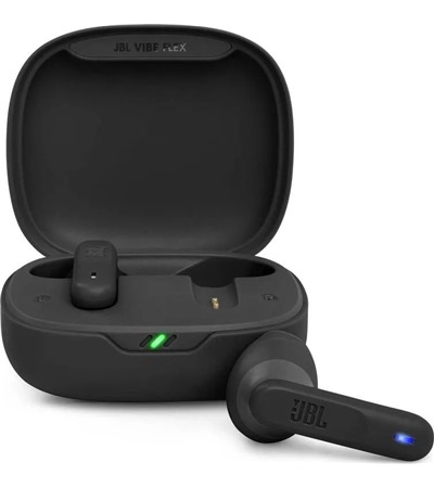 JBL Vibe Flex bezdr�tov� sluch�tka �ern� Tech-Protect PC6X6 prodlu�ovac� kabel 2m 6x z�suvka, 3x USB-A 3x USB-C 