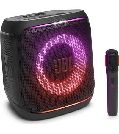 JBL PartyBox Encore 2 bezdr�tov� reproduktor s mikrofonem �ern� Tech-Protect PC6X6 prodlu�ovac� kabel 2m 6x z�suvka, 3x USB-A 3x USB-C 