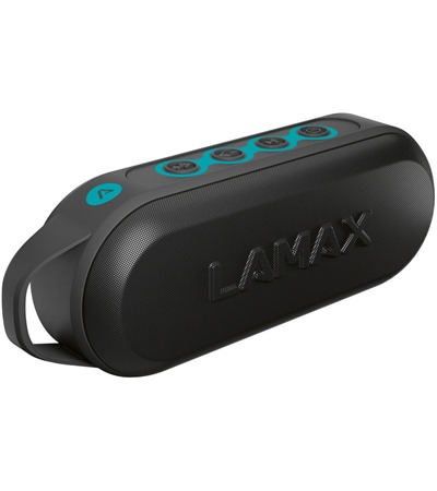 LAMAX Street2 bezdrtov reproduktor ern LDNIO SC10610 prodluovac kabel 2m 10x zsuvka, 5x USB-A, 1x USB-C bl