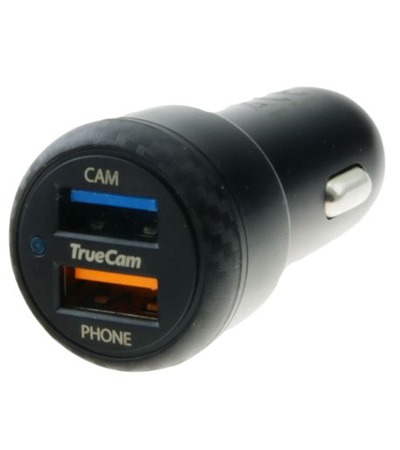TrueCam nabjeka do auta ern LDNIO SC10610 prodluovac kabel 2m 10x zsuvka, 5x USB-A, 1x USB-C bl 