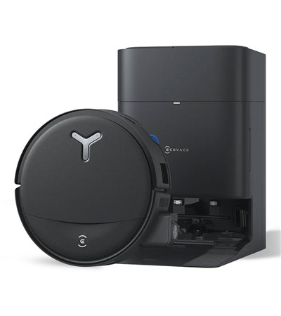 ECOVACS DEEBOT T80S OMNI robotick� vysava� se samo�i�t�n�m �ern� Tech-Protect PC6X6 prodlu�ovac� kabel 2m 6x z�suvka, 3x USB-A 3x USB-C 